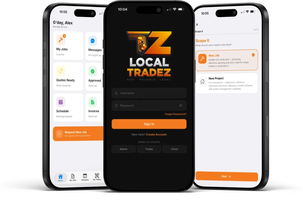 Local Tradez Multi Screen